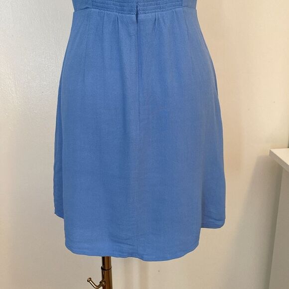 Aritzia Sunday Best Delilah Mini Dress in Light Blue Size Small - Picture 10 of 15